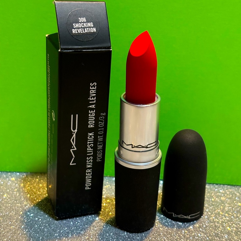 BNIB! MAC Powder Kiss Lipstick 💄 in SHOCKING REVELATION!!! ❤️💄
